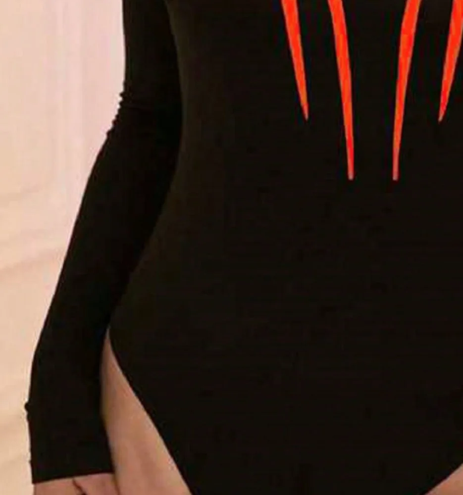 ملابس سباحة من قطعة واحدة ضد المشي ، ملابس سباحة ضيقة ، ملابس سباحة رياضية مثيرة ، أوروبا والولايات المتحدة ، خريف ، جديد #6