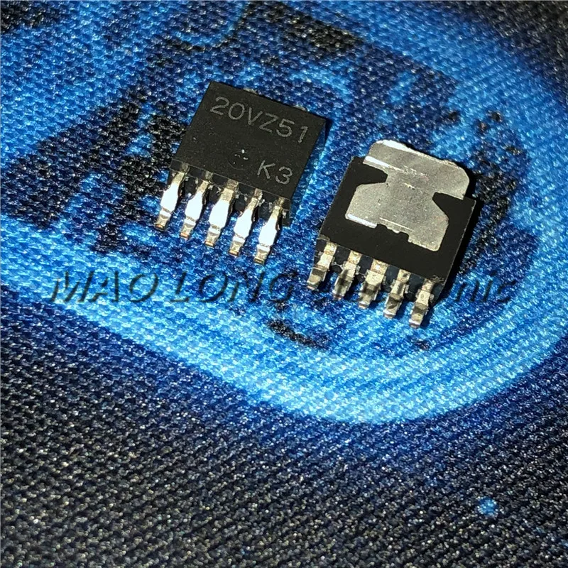 100PCS/LOT PQ20VZ51 silk screen 20VZ51 TO252-5 0.5A 24V new original Adjustable output patch type low power loss regulator