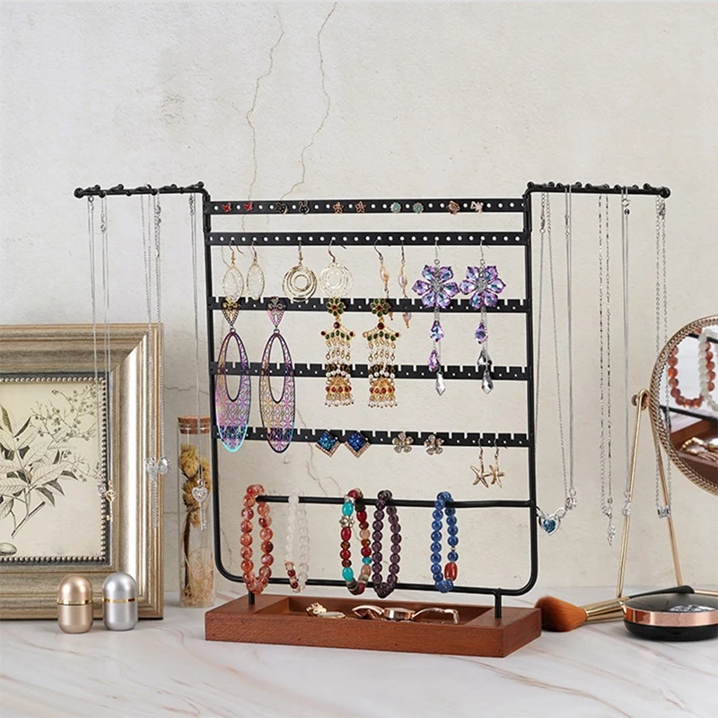 1PCS Must-Have For Organizers Hanging Jewelry Jewelry Display Rack Bracelet And Necklace Storage For Jewelry Display Durable