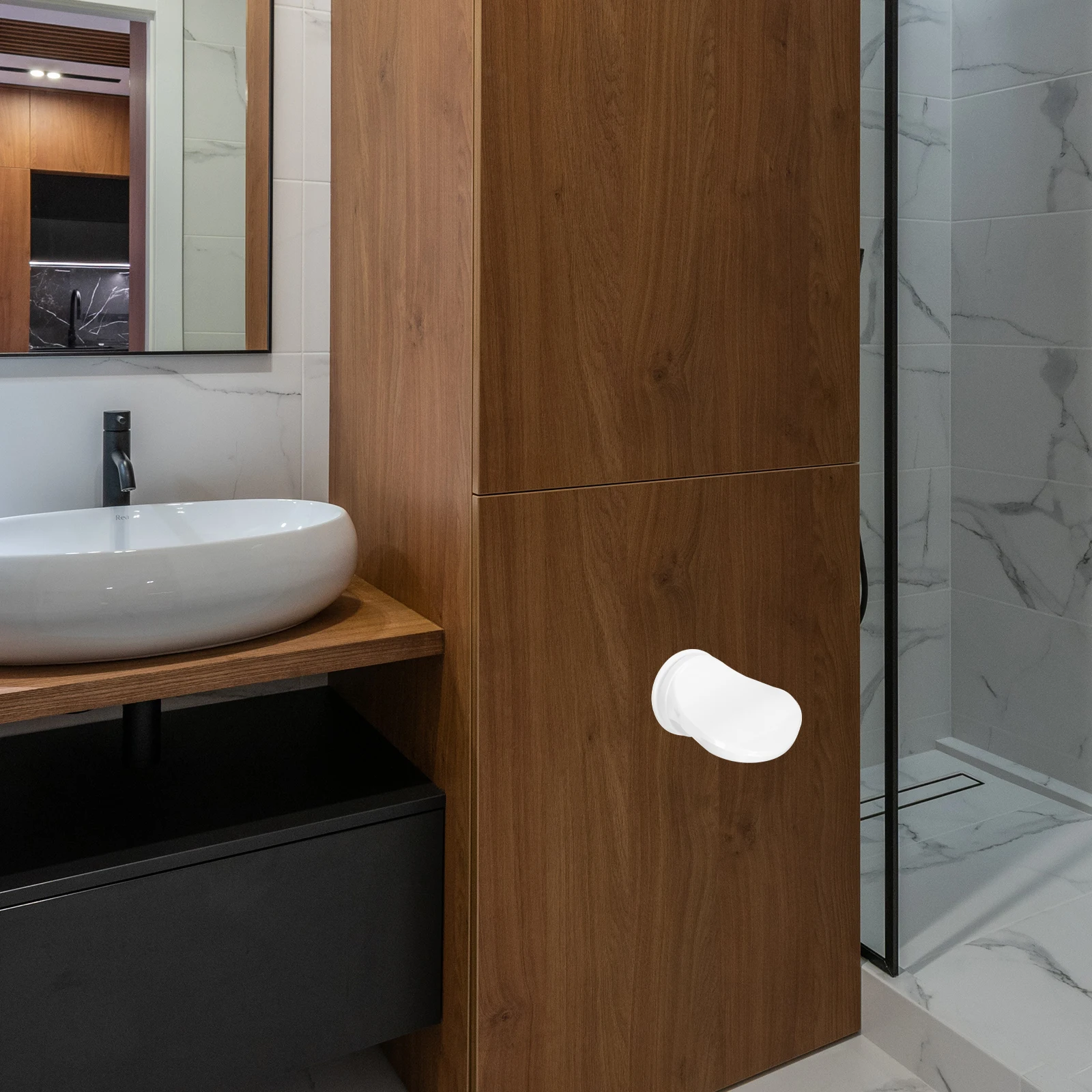 

1pc Foot Rest Pedal White NonSlip Shower Helper Suction Cup Bathroom Tool Shoe Polishing Stool Feet Rubbing Pedal Washable