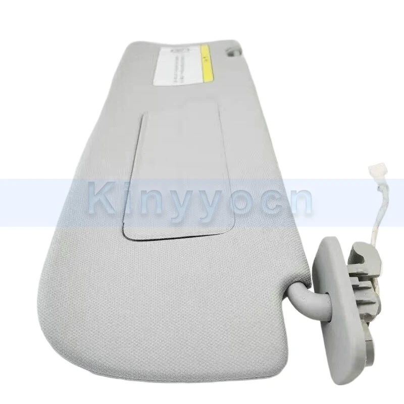 Visiera parasole per Tesla Model Y 2018-2023 Visiera parasole laterale con specchio parasole Visiera parasole