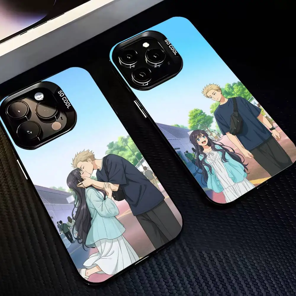 

Kaoruko W-Waguri Rintaro T-Tsumugi-ES Phone Case For iPhone 17,16,15,14,13,12,11 Plus,Pro,Colorful Silver Phone case Funda Cover