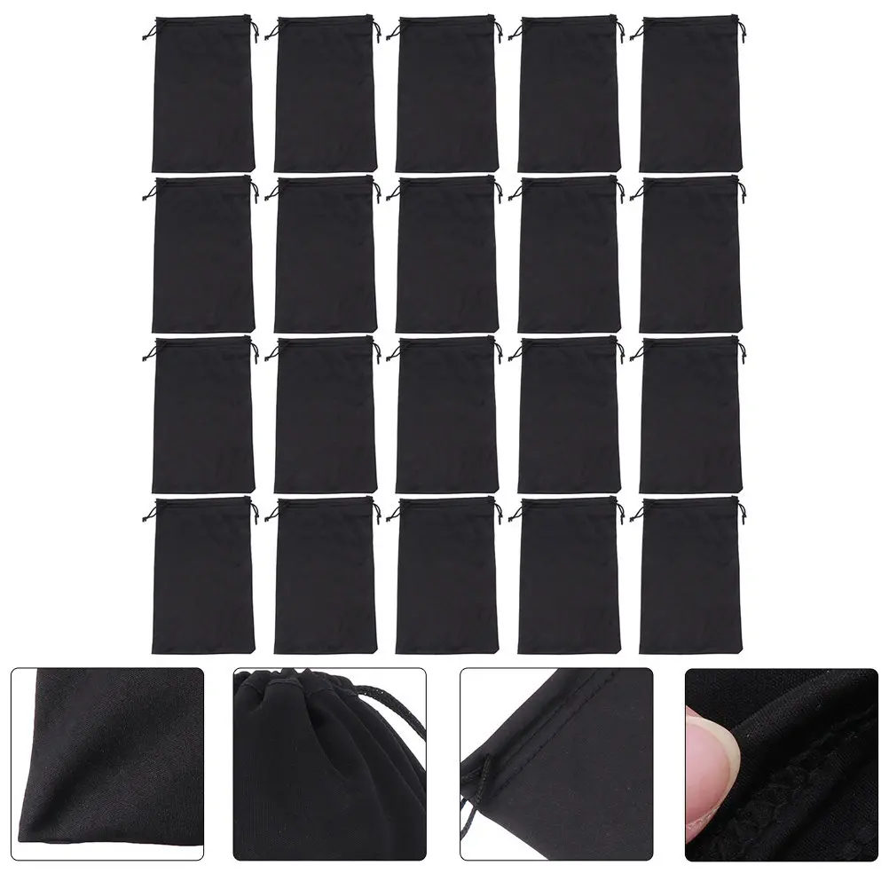 

30 шт. портативных мешочков для хранения очков на шнурке, легкие чехлы для лыжных масок, сумки для солнцезащитных очков, уличные чехлы для очков