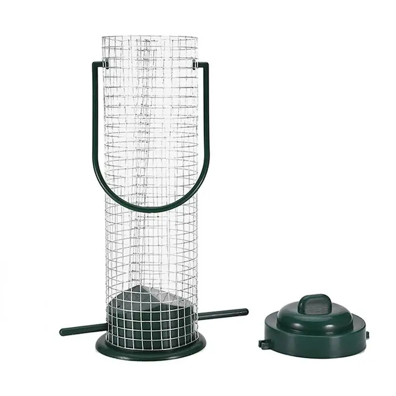 Bird Feeder Dumplings Grease Ball Rack Holder Outdoor Hanging Metal Bird Feeder In The Courtyard Wild Bird Feeder In The Garden