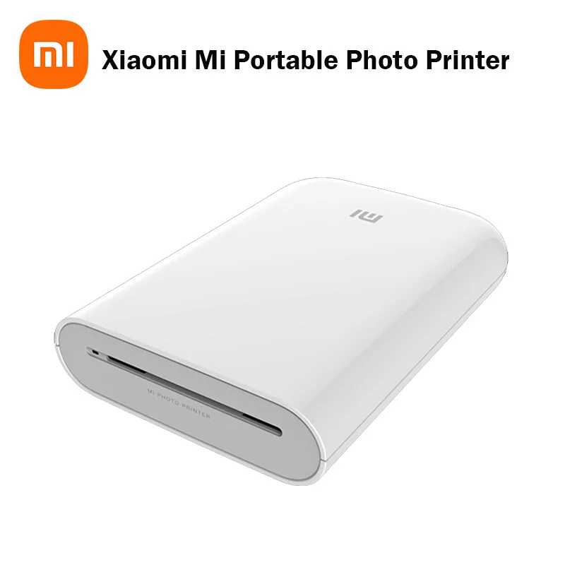 Original Xiaomi Mi Photo Printer 300dpi Portable Mini Pocket With DIY Share 500mAh Picture Printer Bluetooth 5.0 Pocket Printer