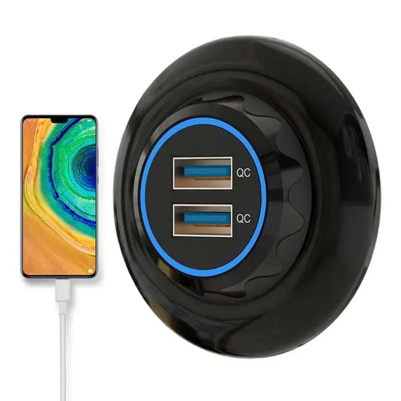 Autolader Socket PD QC3.0 Poort USB Lader Outlet 30W Auto Snellere Oplader Socket Snel Opladen Telefoon Oplader USBCharger Socket