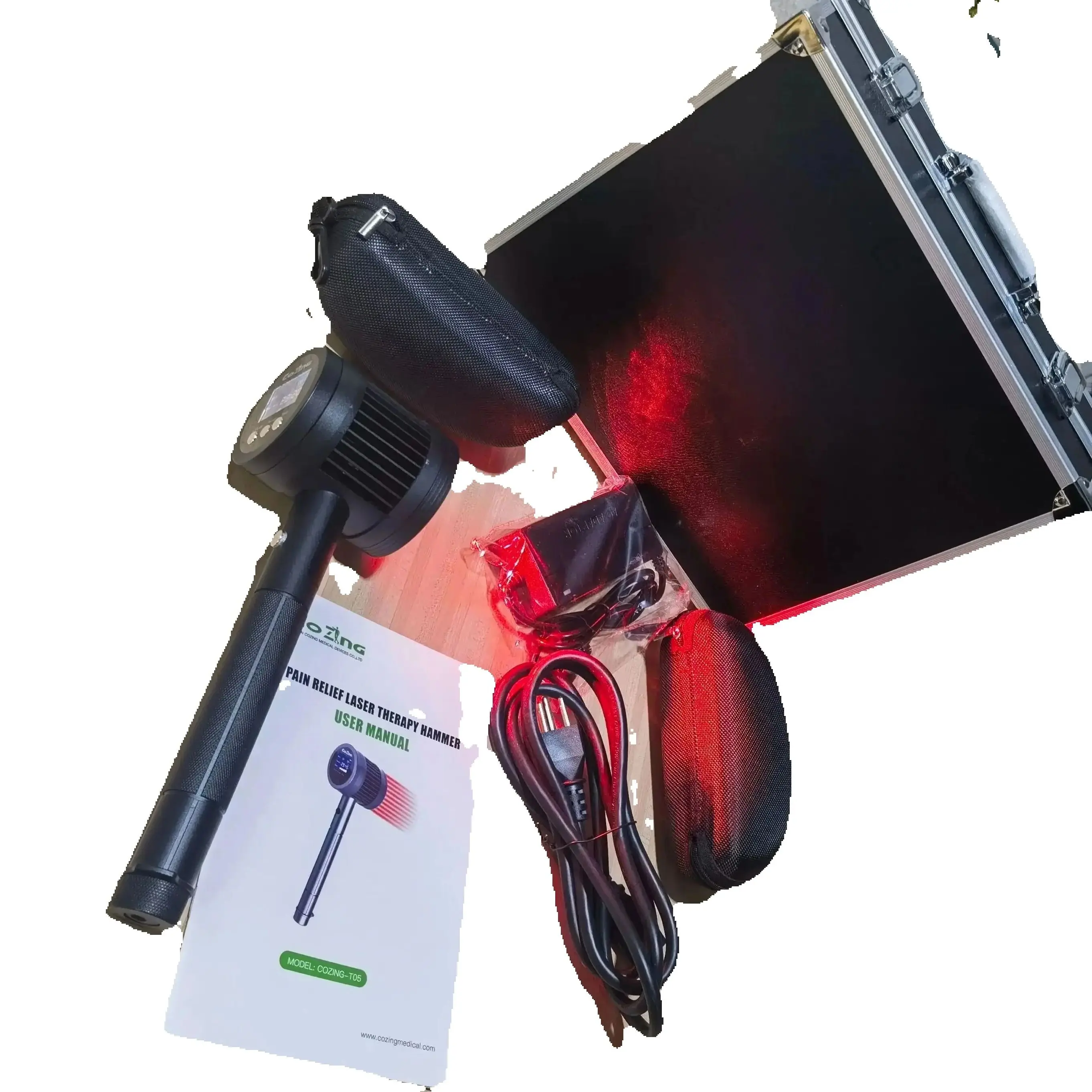 

650nm 808nm Dual Wave Deep Penetration Cold Laser Physiotherapy Device 25 Diodes for Body Pain Relief