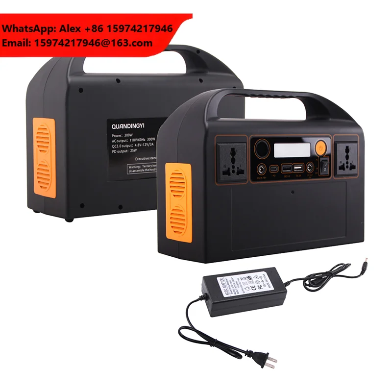 Emergency Portable Power Station 300w 500w Lifepo4 Portable Power Station Solar Generator 220v