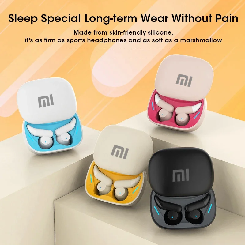 Xiaomi Mini Wireless Sleep Invisible Earbuds Bluetooth Gaming Sport Headphones HiFi Stereo Sound Music Headphones TWS Earphones