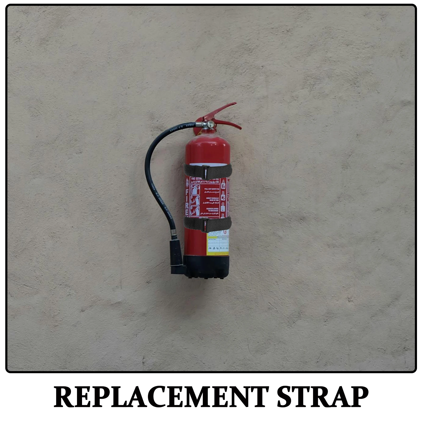 20pcs Fire Extinguisher Accessories Straps Mount Vehicle Fixing Band Hose Car Large Capacity Set Practical Solution