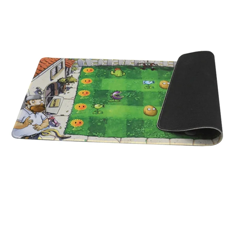 Plants vs Zombie 30x60cm Video Gaming Mouse Pad Battle Map Anime Computer Desk Keyboard Pad Fun Games For Kids Christmas Gift