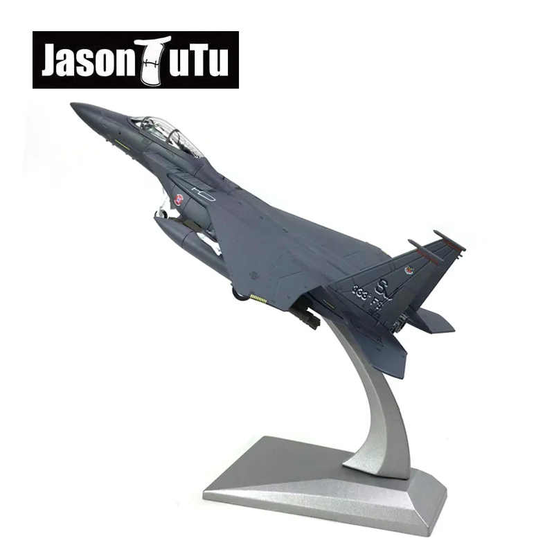 

Jason TUTU 1/100 Scale US F-15E Strike Eagle Supersonic Fighter-Bomber F15E Aircraft Diecast Model Drop Shipping