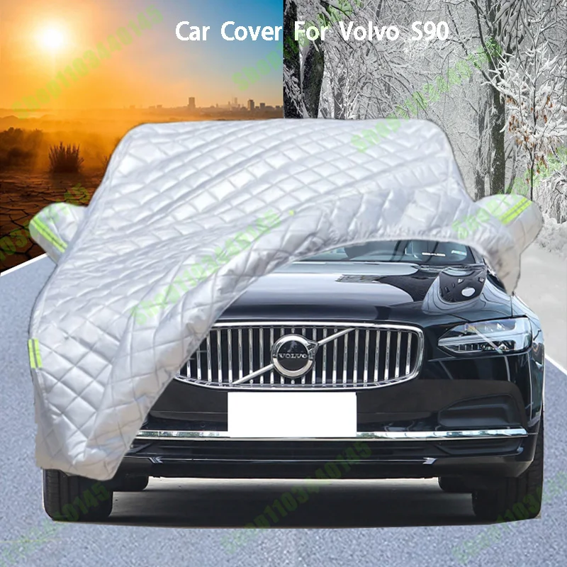 

Для автомобильного чехла Volvo S90 обеспечивает защита от града, защита от царапин, предотвращает отслаивание краски, устойчивость к дождю и снегу