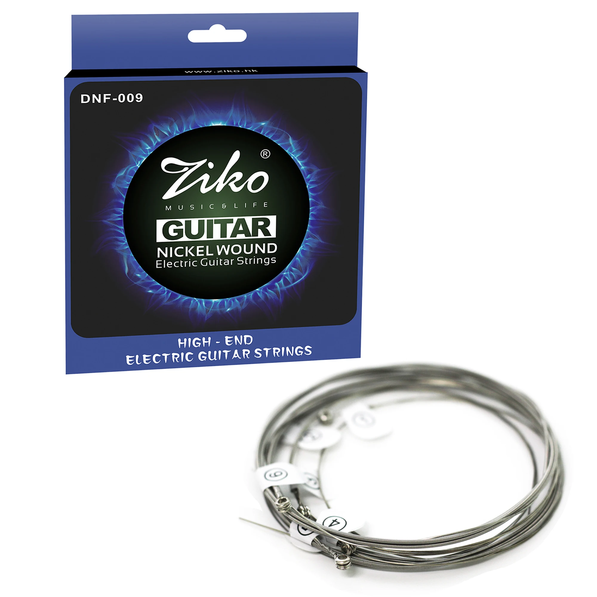 

ZIKO Electric Guitar Strings High Carbon Steel Hexagonal Alloy Wire String Nickel Wound Guitar Strings Guitar Accessories