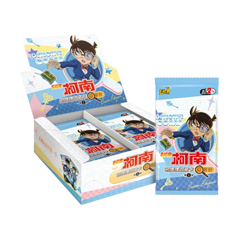 KAYOU Genuine New Detective Conan Card Insight Pack Name Reasoning Rare BP CR Card Anime Collection Card Children\'s Toy Gift