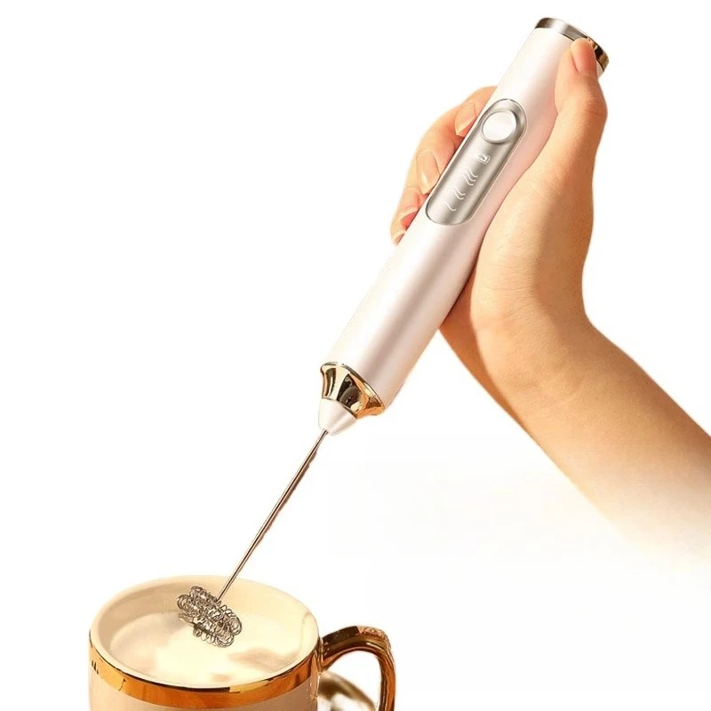 

German electric milk frother, milk frother, stirring stick, coffee frother