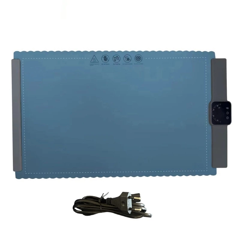 가열 패드 접이식 음식 따뜻하게 플레이트 다양한 테이블 918D용 실리콘 가열 패드