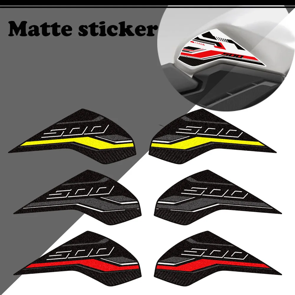 For CB500 CB 500 Hornet R CB500F CB500R CBR500R Motorcycle Tank Pad Cap Gas Fuel Oil Knee Protector Anti-slip Stickers Decals