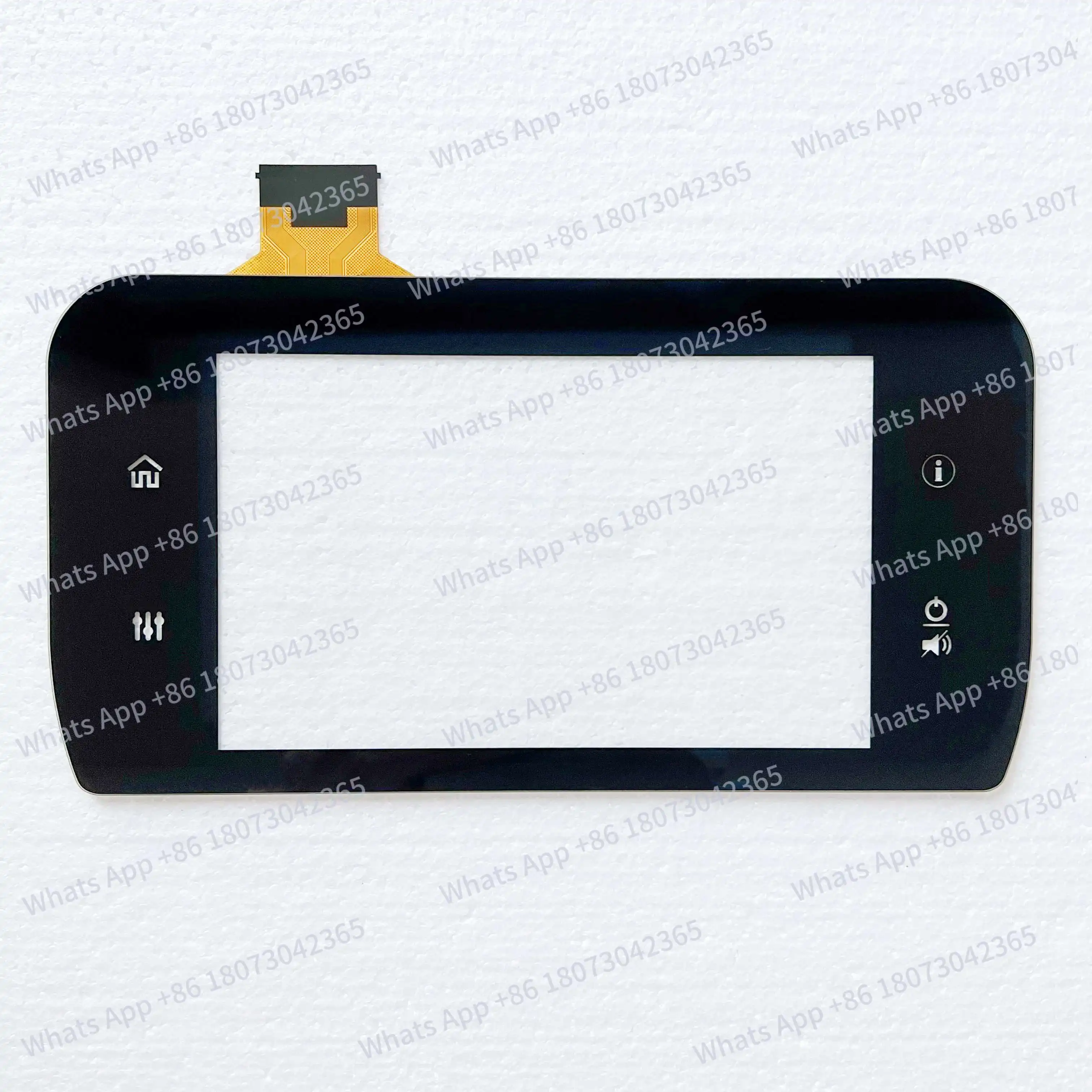 6.5 Inch 50 Pins Glass Touch Screen Panel Digitizer Lens