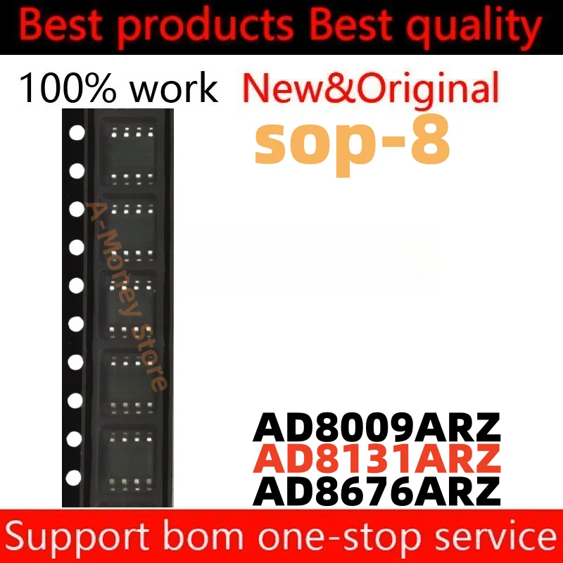 

(5pcs)AD8676A AD8676ARZ AD8676 8131A AD8131A AD8131ARZ AD8009 AD8009AR AD8009ARZ sop-8