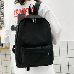 New Fashion Backpacks For Women Solid Color Large Capacity Casual Female Backpack College Students School Bag Unisex Laptop Bags