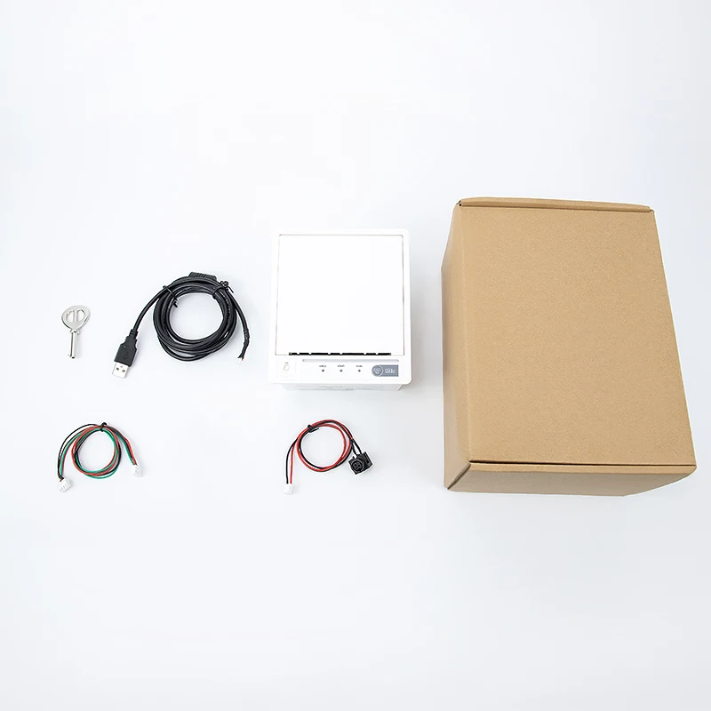 EM8027 Embedded Receipt Thermal Printer Module 12-24V 80mm Panel Printer USB RS232 TTL Auto Cutter 250mm/sec Panel Locker Stock