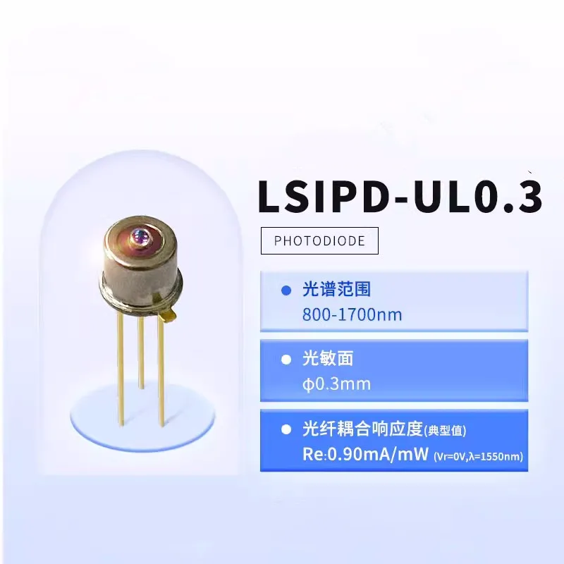 LSIPD-UL0.3 800-1700nm300um Indium gallium arsenic PIN photodetector diode