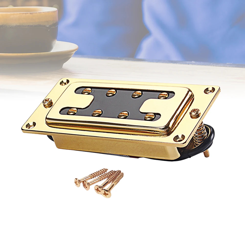 

15 Mm Four-string Pickup Bridge Electric Guitar Pickups Truck Double Coil Humbucker Bass