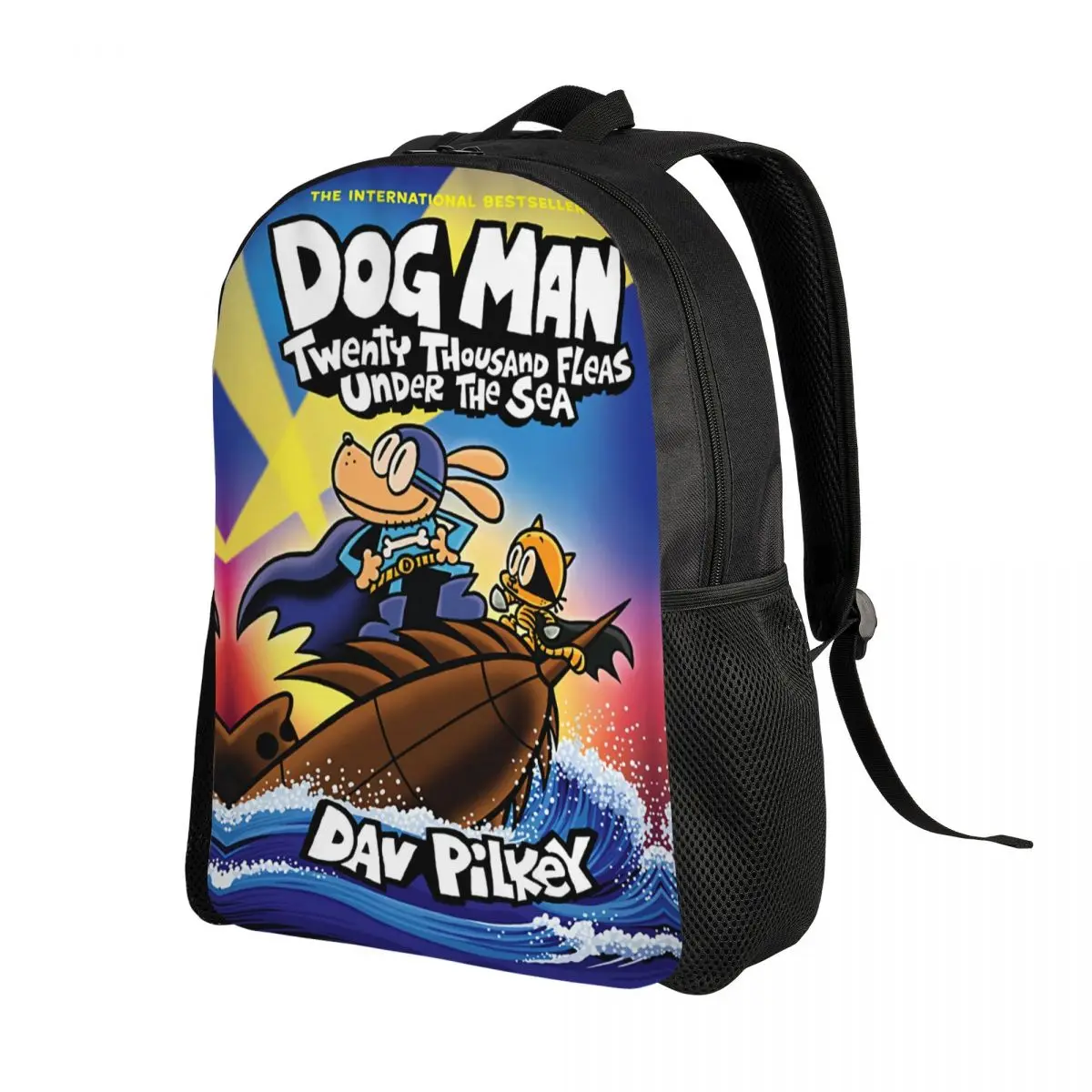 Custom Grappige Manga Dogmans Cartoon Rugzakken Vrouwen Mannen Basis Boekentas Voor College School Tassen