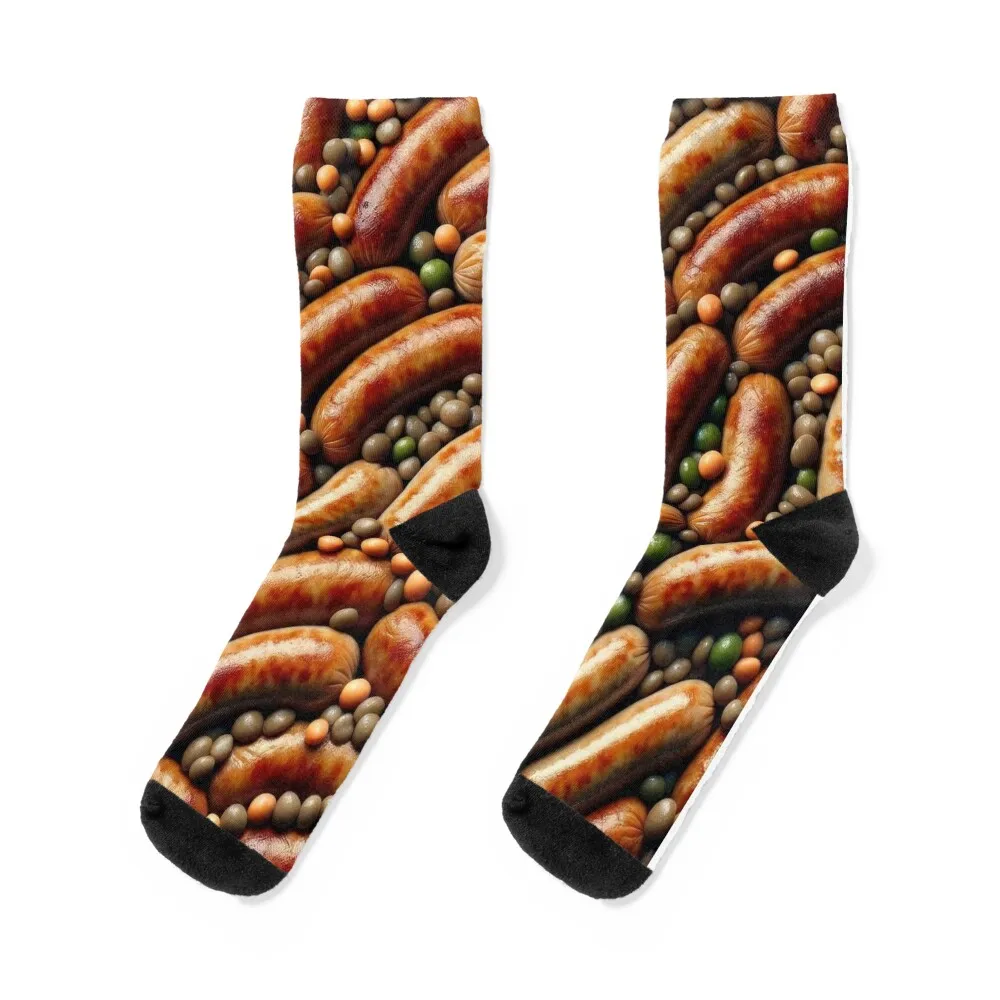 

Lentil sausage Socks Sports sports and leisure compression anti slip football Boy Child Socks Women's