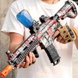 High-Speed M416 Electric Ball Blaster - Fun for Kids and Adults, Rechargeable  - Ideal  for Outdoor Game Parties（No water bombs）