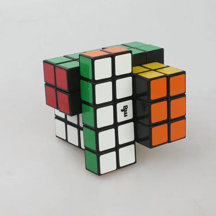 Mf8 3x4x5 Cube Puzzle Black Full-function Unequal Order 345 Order  Background Magic Cube Fidget Toys Difficult Cube Challenge