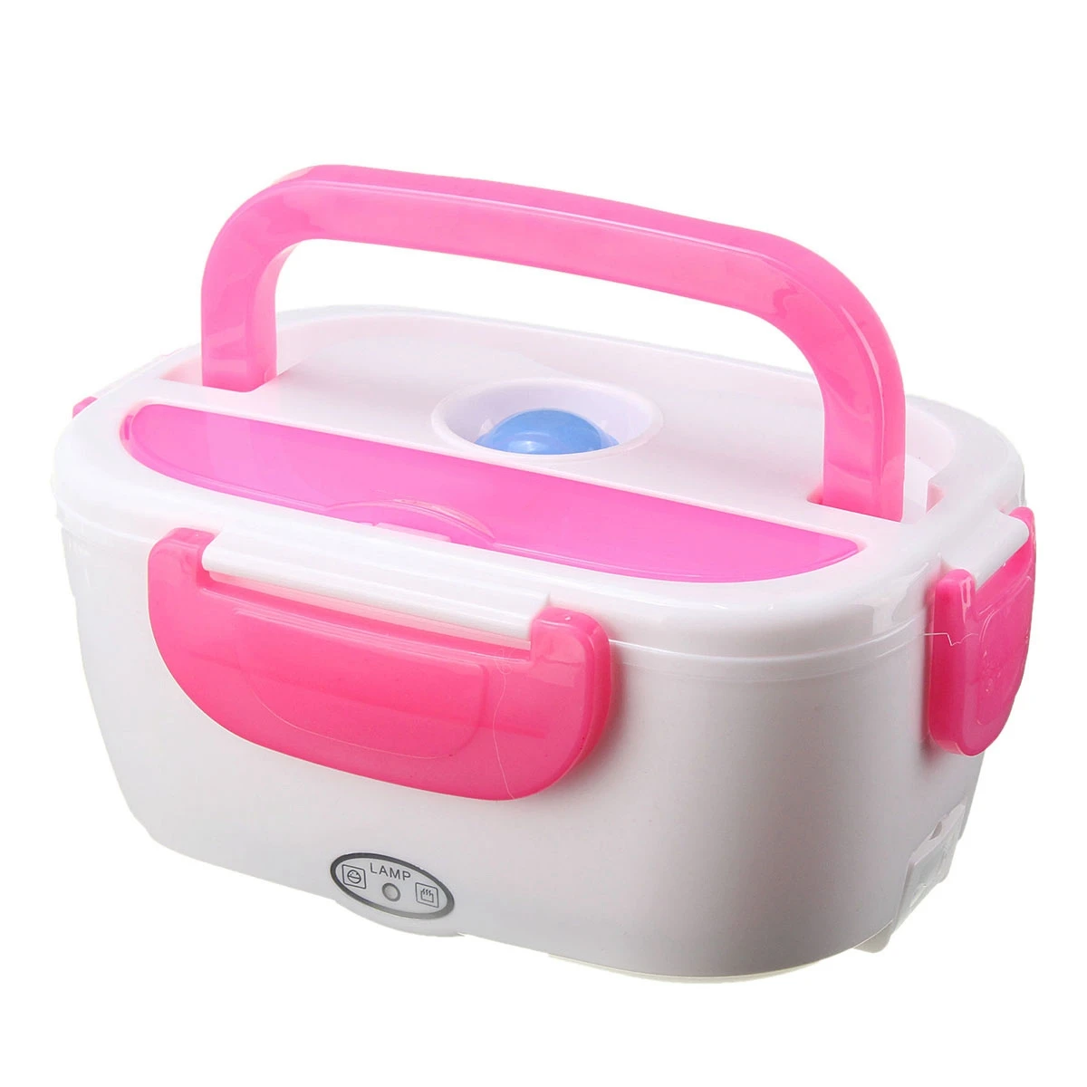 

Portable Electric Heated Car Plug Heating Lunch Box Bento Travel Food Warmer 12V