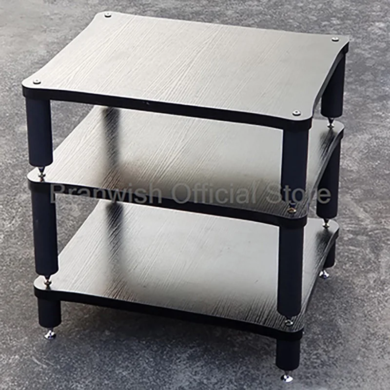 304 SUS Speaker Cabinet Frame 2-4 Tier Audio Rack Anti Vibration Amplifier Bracket E1 Board For Amplifiers Sound Box Shelf Place