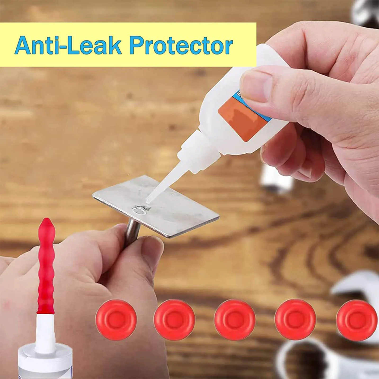 Latex Caulk Saving Cap Sealant Cover 10/50PCS Reusable Tube Tip Protector for Glue Chalk Paint Adhesive Containers Storage Tool