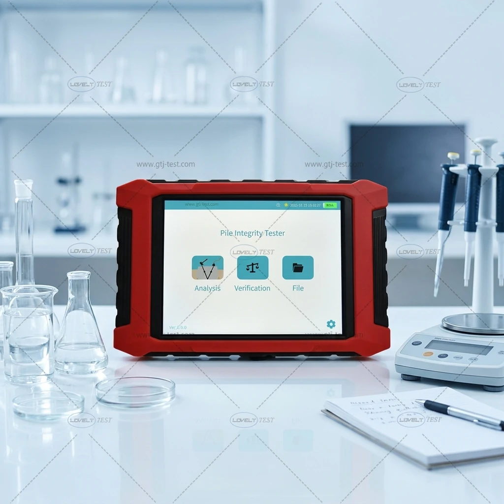 Foundation Dynamic Detector Defects Testing Integrity Dynamic Pile Integrity Tester