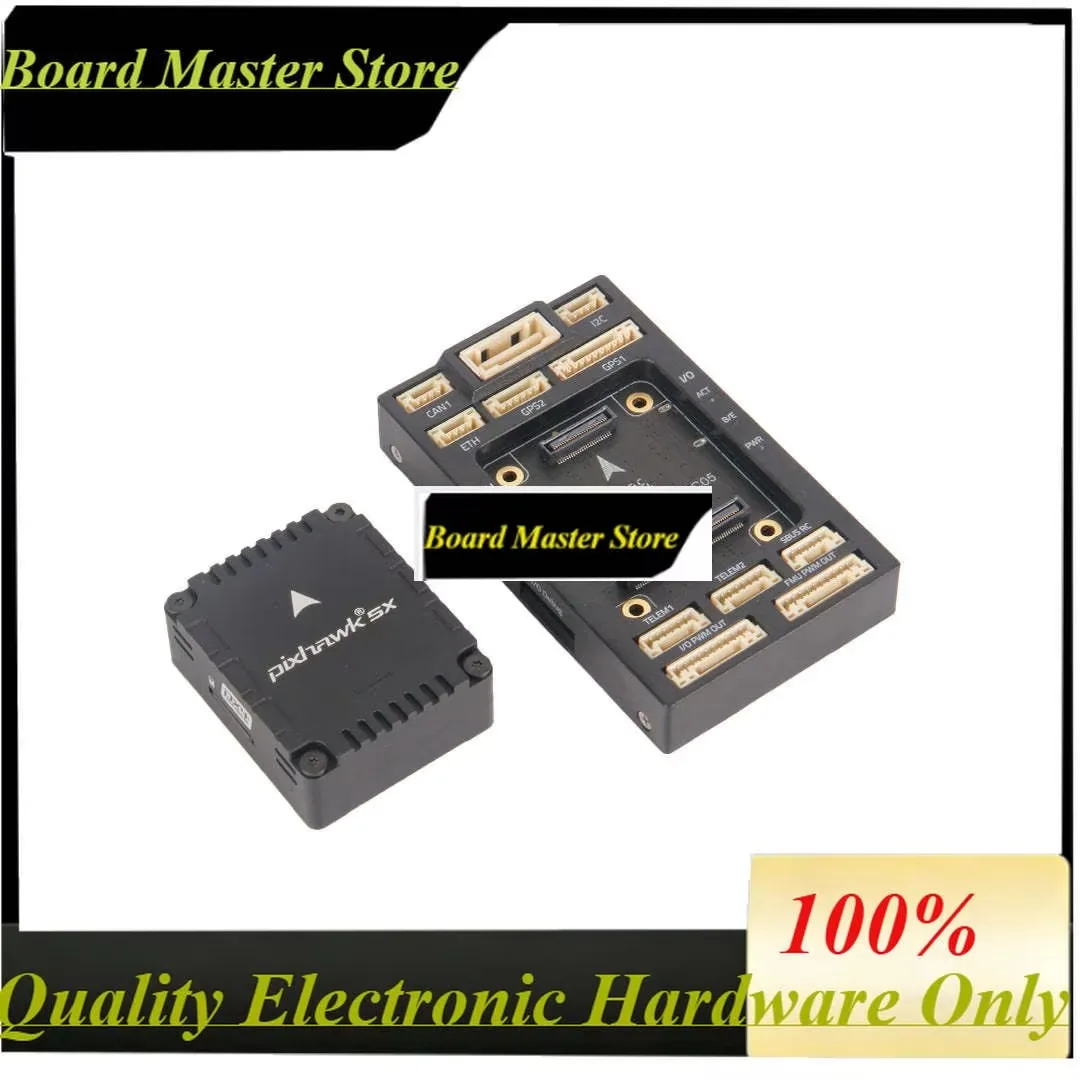 BoMasHolyBro Pixhawk 5X + Mini Baseboard + M10 / M9N GPS + PM02D Power Module - SKU: 20311 / 20312