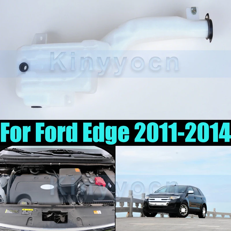 

Wiper Spray Kettle Glass Kettle For Ford Edge 2011-2014 Washer Tank Filler Bottle Spray kettle Windshield Washer Bottle