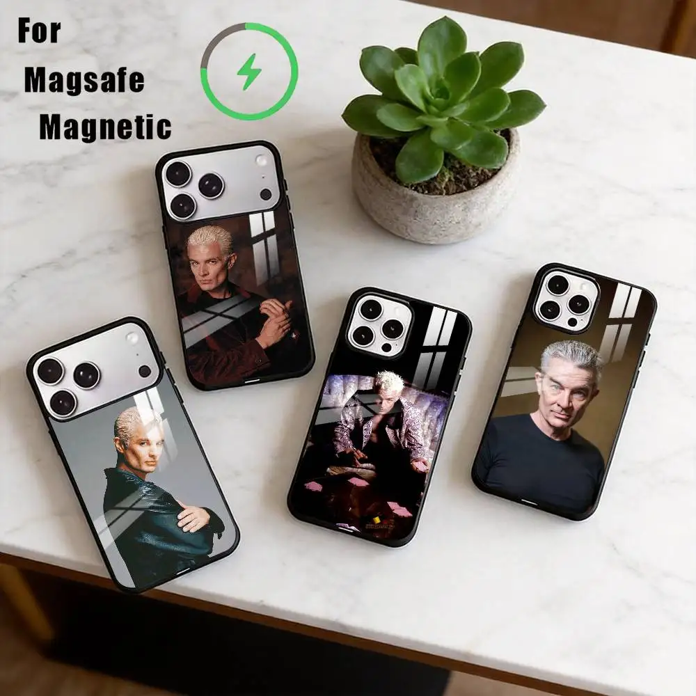 

James Marsters Actor Phone Case For iPhone17,16,15,14,13,12,11 Plus,Pro Allows magnetic wireless charging