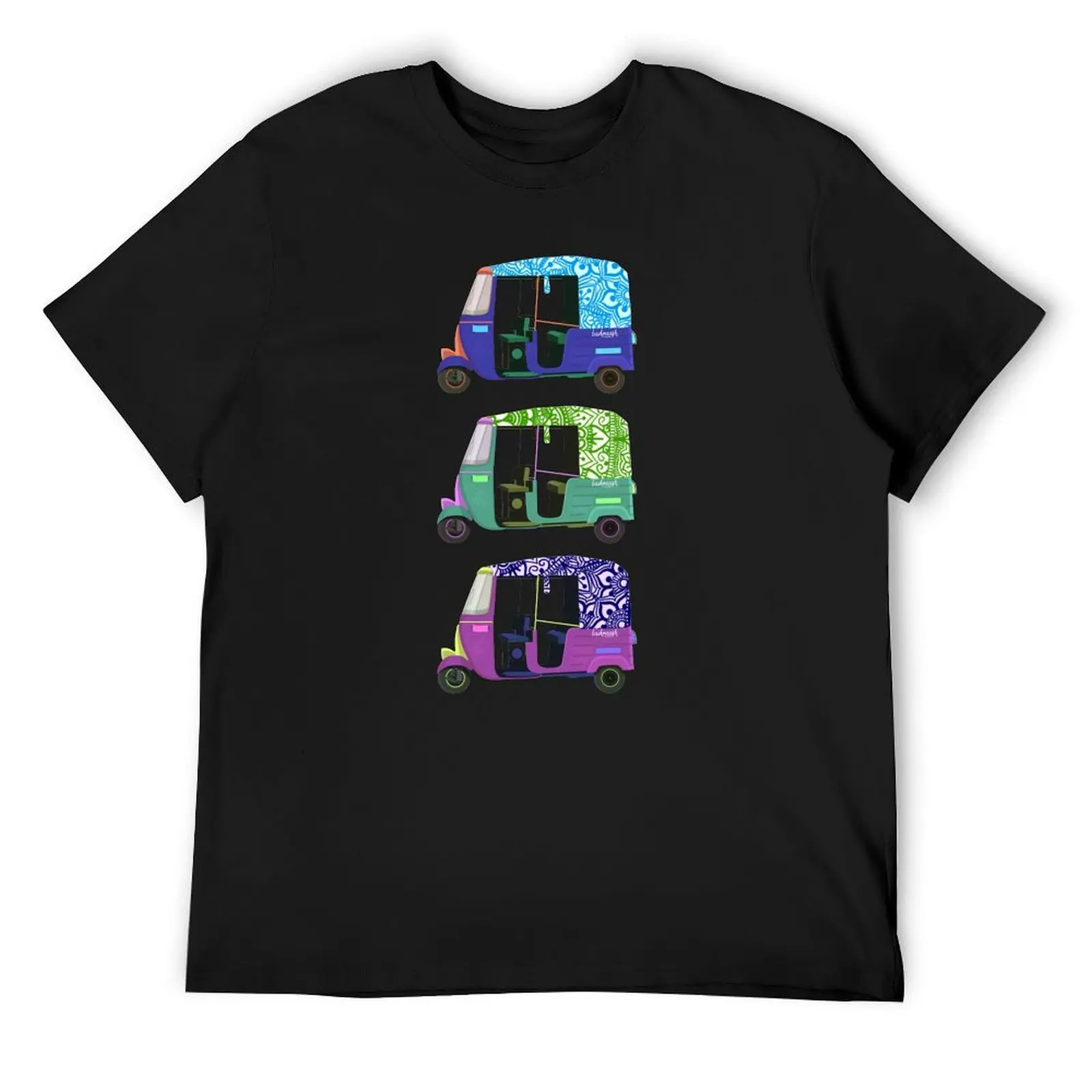 

Rickshaw x Suhenna Creations T-Shirt Man t-shirt hippie clothes animal prinfor boys designer shirts cotton t shirt men