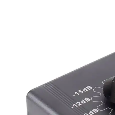/SJ303 /Audio /Level Attenuator Box 0dB To -15dB Volume Control With XLR For RCA 3.5mm Jack For Professional Sound System Testin
