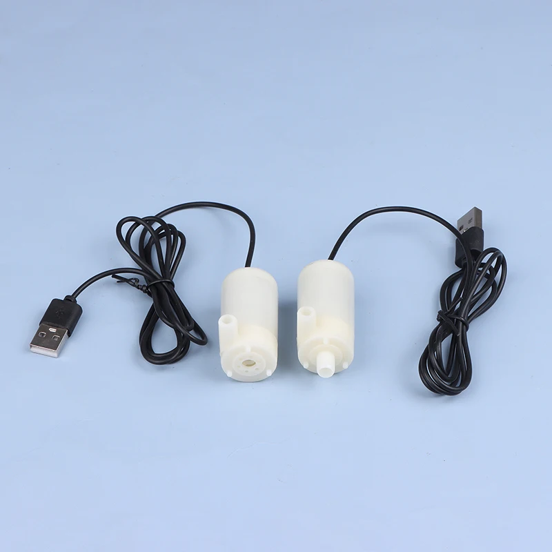 DC 3V Small Water Pump Horizontal Small Submersible Pump Fountain Vertical Mini Micro Plug
