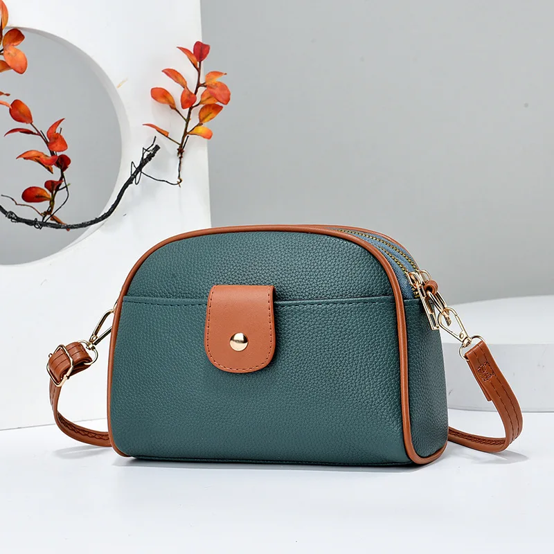 

New PU Leather Women Handbags Female Multifunctional Large Capacity Shoulder Bag Fashion Crossbody Bag For Ladies Phone Purse