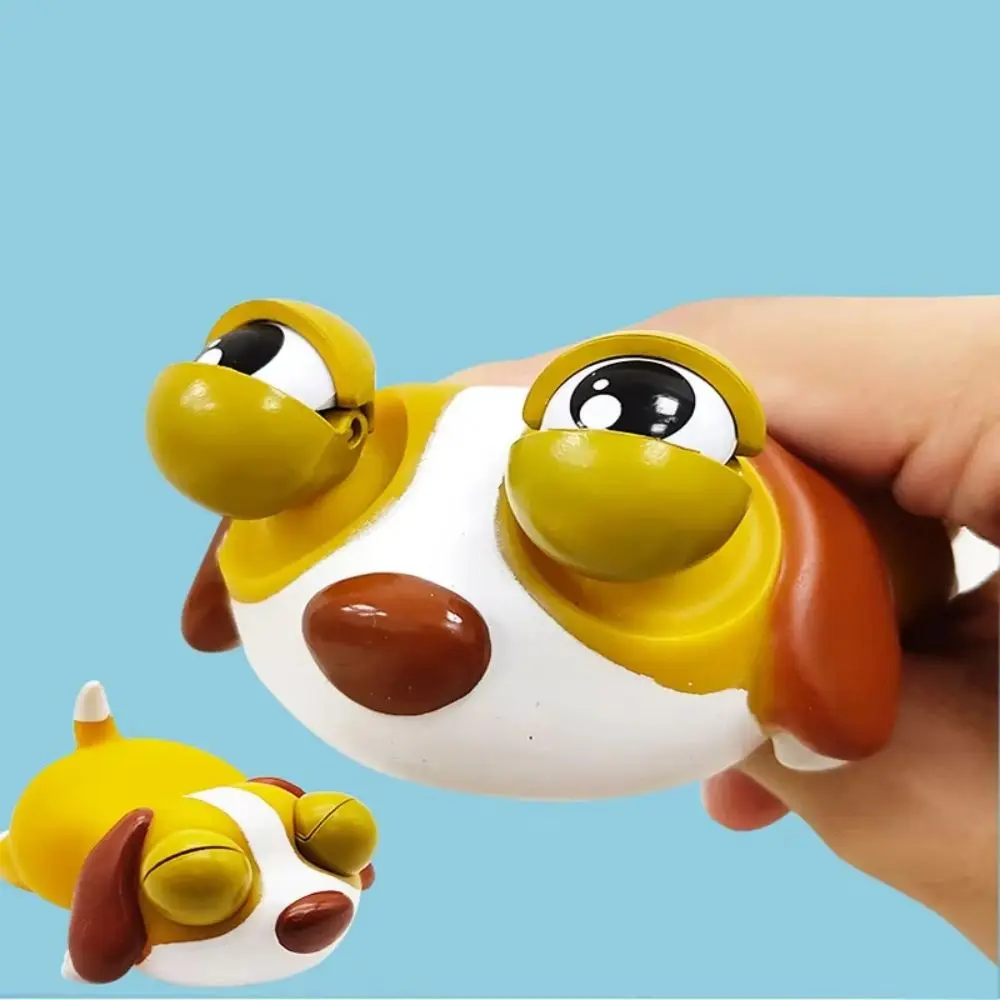 Funny Multiple Types Eyeball Burst Squeeze Sleeping Dogs Pop Up Dogs Pinch Toys Pinch Telescopic Fidget Toy Doll Adult Kids