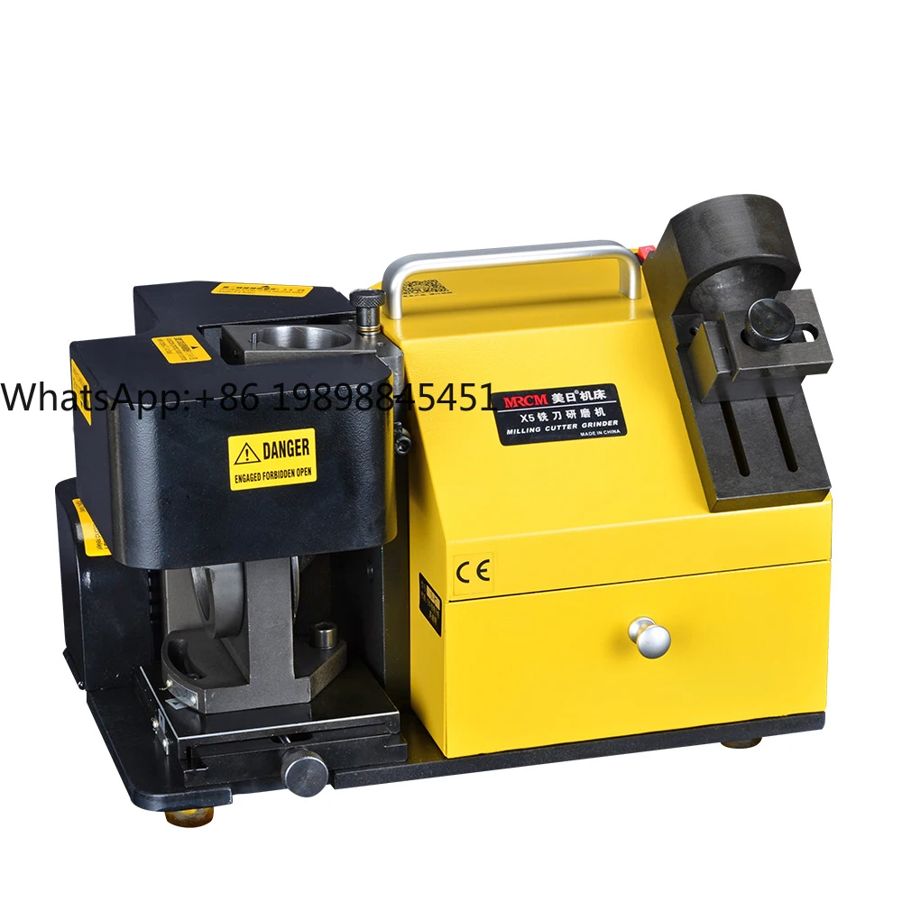

MR-X5 Hot Selling Small Endmill Re-sharpener Sharpening Grinder Machine 13-30mm CNC Router Bit Sharpener for 2 3 4 Flute