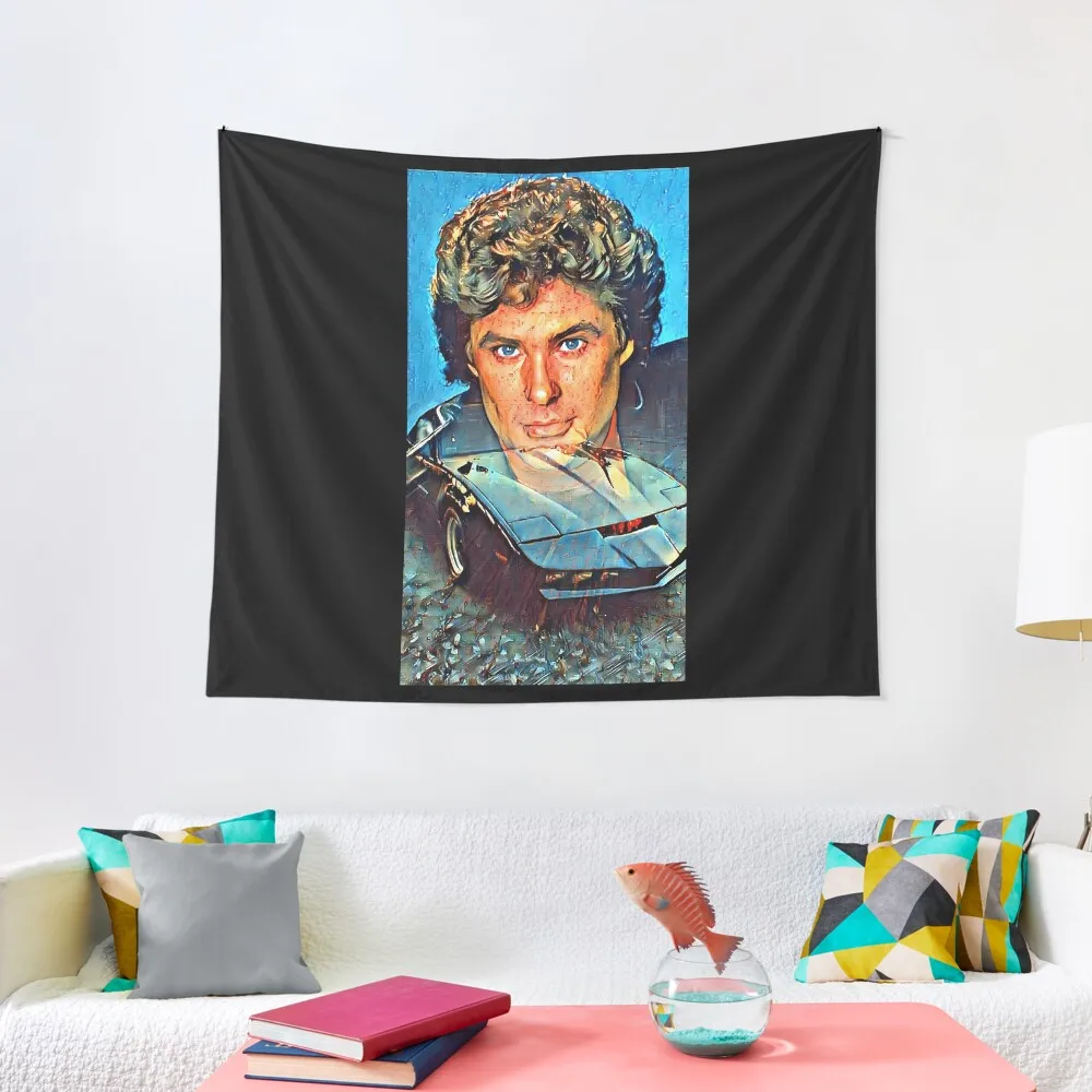 

David Hasselhoff Tapestry Room Decorating Aesthetic Custom Bedroom Organization And Decoration Tapestry