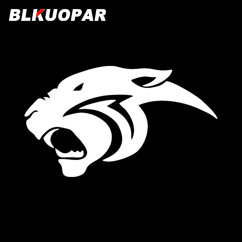 BLKUOPAR Leopard Car Stickers Anime Personality DIY Die-cut Scratch-Proof Waterproof Laptop Air Conditioner Graphics Car Goods
