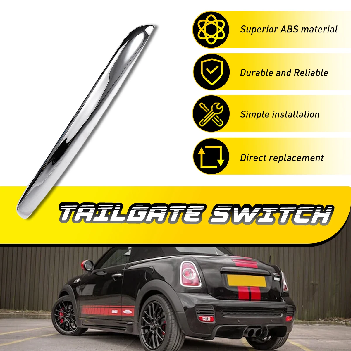 Tailgate Trunk Switch Opener Release High Quality Rear Hatch Lift Gate Release Switch For MINI Convertible Clubman Hatchback