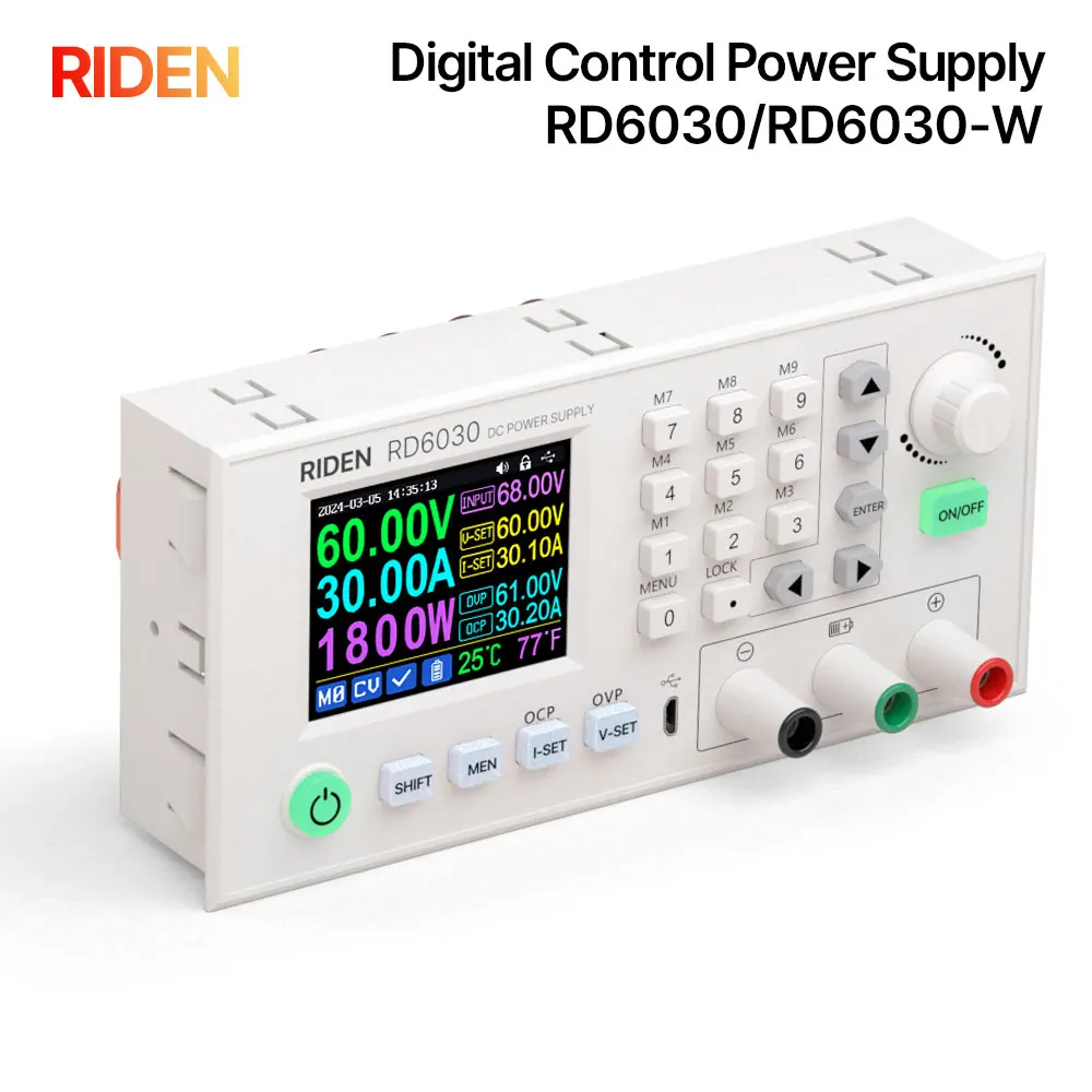 RD6030W – Najlepszy regulowany przetwornica napięcia DC-DC do laboratoriów i projektów elektronicznych