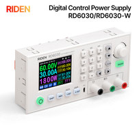 RIDEN RD6030 60V 30A DC DC Voltage Current Step-down Stabilized Lab Power Supply Module Buck Adjustable Converter Battery Charge